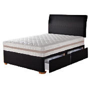 Lisbon 4 Drawer Divan Set, Double