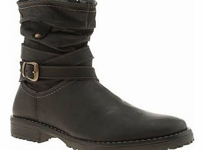 kids hush puppies black luceilie girls junior