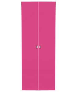 Kids Modular Double Wardrobe Door - Pink