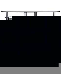 Matrix Bar Unit - Black Glass