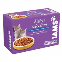 Kitten and Junior Pouches Chicken In Gravy