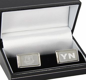 Ian Philipson Everton Personalised Cufflinks EFCURCUFF