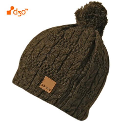 IGNITE Mens IGNITE Ritzy d3o Beanie Chocolate