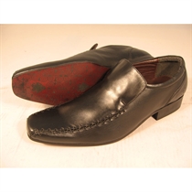 Matrix Leather Shoes Black