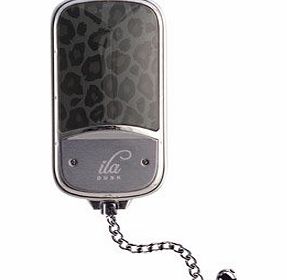 ila  DUSK PERSONAL SAFETY ALARM - LEOPARD COLOUR - frighteningly loud!