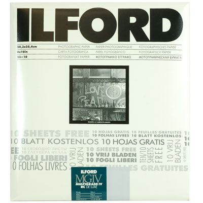 Ilford MG44M RC 10x8 inch 35 sheets