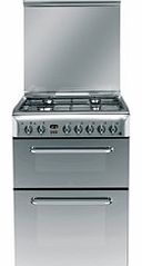 Indesit KDP60SES 60cm Wide Double Oven Dual Fuel