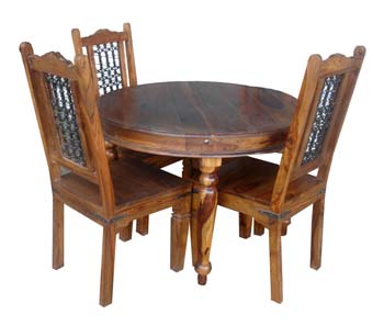 Indian Princess Dining Set - Round Jali