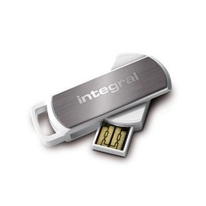 4GB 360 USB Flash Drive - Grey