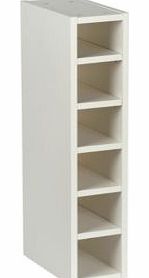 Ivory Style Framed Wine Rack Cabinet