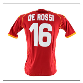 Kappa 08-09 Roma home (De Rossi 16)