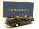 JandM CLASSICS 1/43 DAIMLER CONQ COUPE D/H OPEN BLACK/GRN