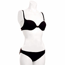 J by Jasper Conran Dark brown moulded cup bikini top