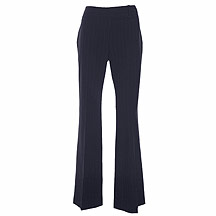 J. Taylor Black pinstripe trousers