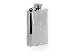 Polished Chrome 3oz Hip Flask 014106