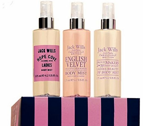 Ladies Body Mist Trio Collection