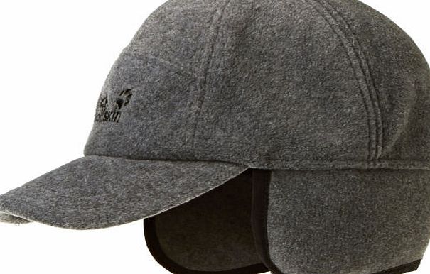 Jack Wolfskin Mens Jack Wolfskin Winter Baseball Cap - Grey