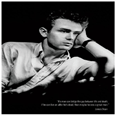 James Dean Great Man Poster