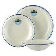 Jamie Oliver Simple Blue 12pce Dinner Set