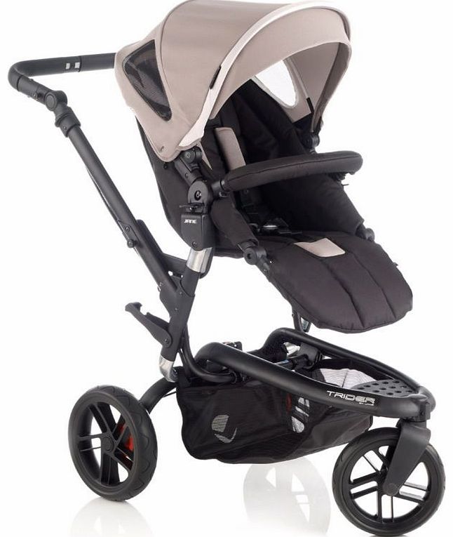 Trider 3 Wheel Pushchair Cream 2014