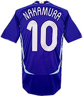 Adidas Japan home (Nakamura 10) 06/07