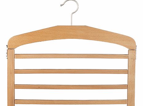 4 Bar Trouser Hanger, Beech