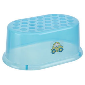 Car Design Step Stool- Aqua