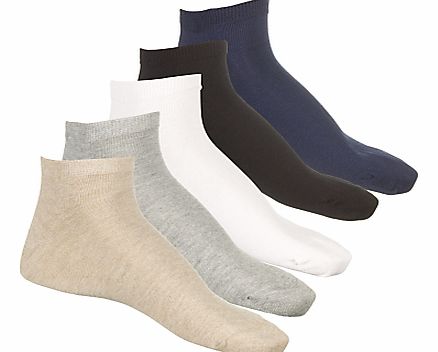 Trainer Socks, Pack of 5