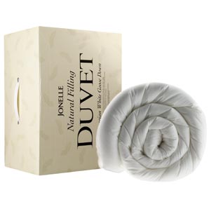 Jonelle Hungarian Goose Down Duvet- Combination- Kingsize