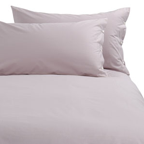 John Lewis Rock Cotton Duvet Cover- Mist- Double