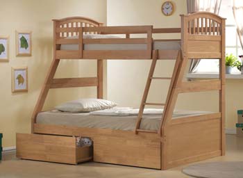 Julius Three Sleeper Bunk Bed - FREE NEXT DAY