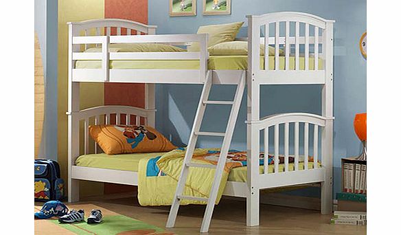 Polo White Bunk Bed