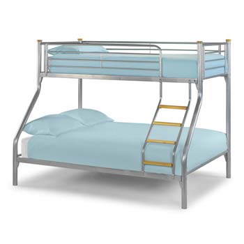 Albi Kids Metal Triple Sleeper Bunk Bed with