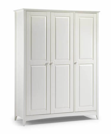 Cameo White Triple Wardrobe