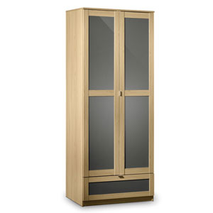 Strada 2 Door Wardrobe Combi