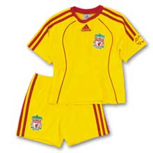 Adidas 06-07 Liverpool away Mini Kit