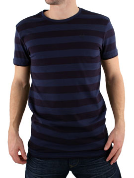 Navy Block T-Shirt