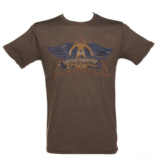 Mens Brown Aerosmith Logo Black Label