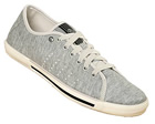 Skimmer Grey Canvas Trainers