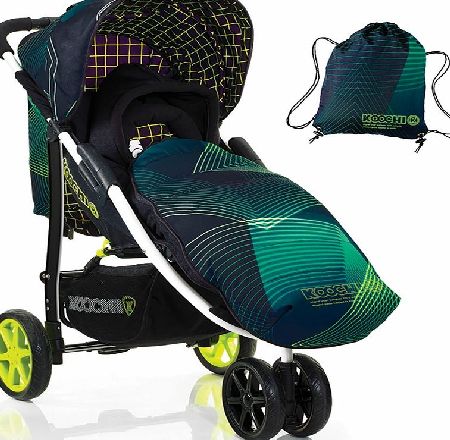 Koochi by Cosatto Pushmatic Pushchair Green