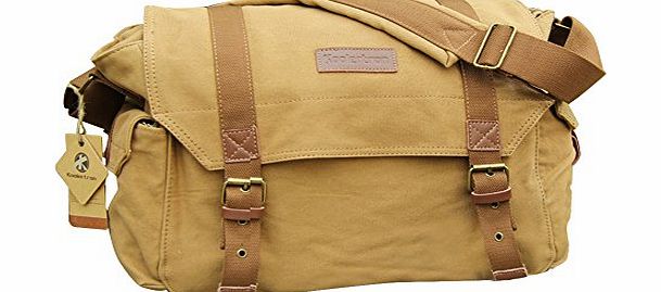 Multi Function Canvas DSLR SLR Vintage Camera Shoulder Case Backpack Photography Bag Rucksack Bag For Sony Canon Nikon Olympus DSLR Laptop,Computer,Ipad 3,Google Nexus 7 Inch Microsoft Surf