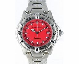 Krug Baumen Gents Oceanmaster Red Dial