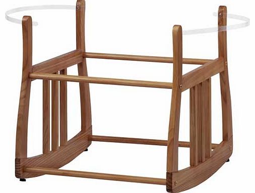 Eco Moses Basket Stand - Dark