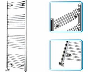 Kudox 1500mm x 600mm - Chrome Bathroom Heated