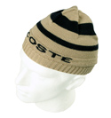 Beige and Black Beanie Hat