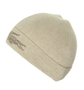 Beige Beanie Hat