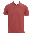 Dark Raspberry Pique Polo Shirt