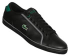 Darton C SPM Black/Grey Leather Trainers