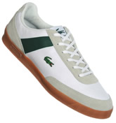 Lacoste Suzuka L White Suede and Textile Trainers