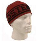 Terracotta & Dark Brown Reversible Wool Mix Beanie Hat